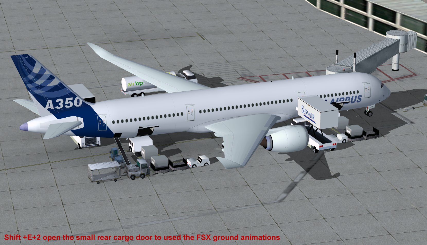 Fsx Airbus House Colors A350-800 Airbus Xwb V2 — 1