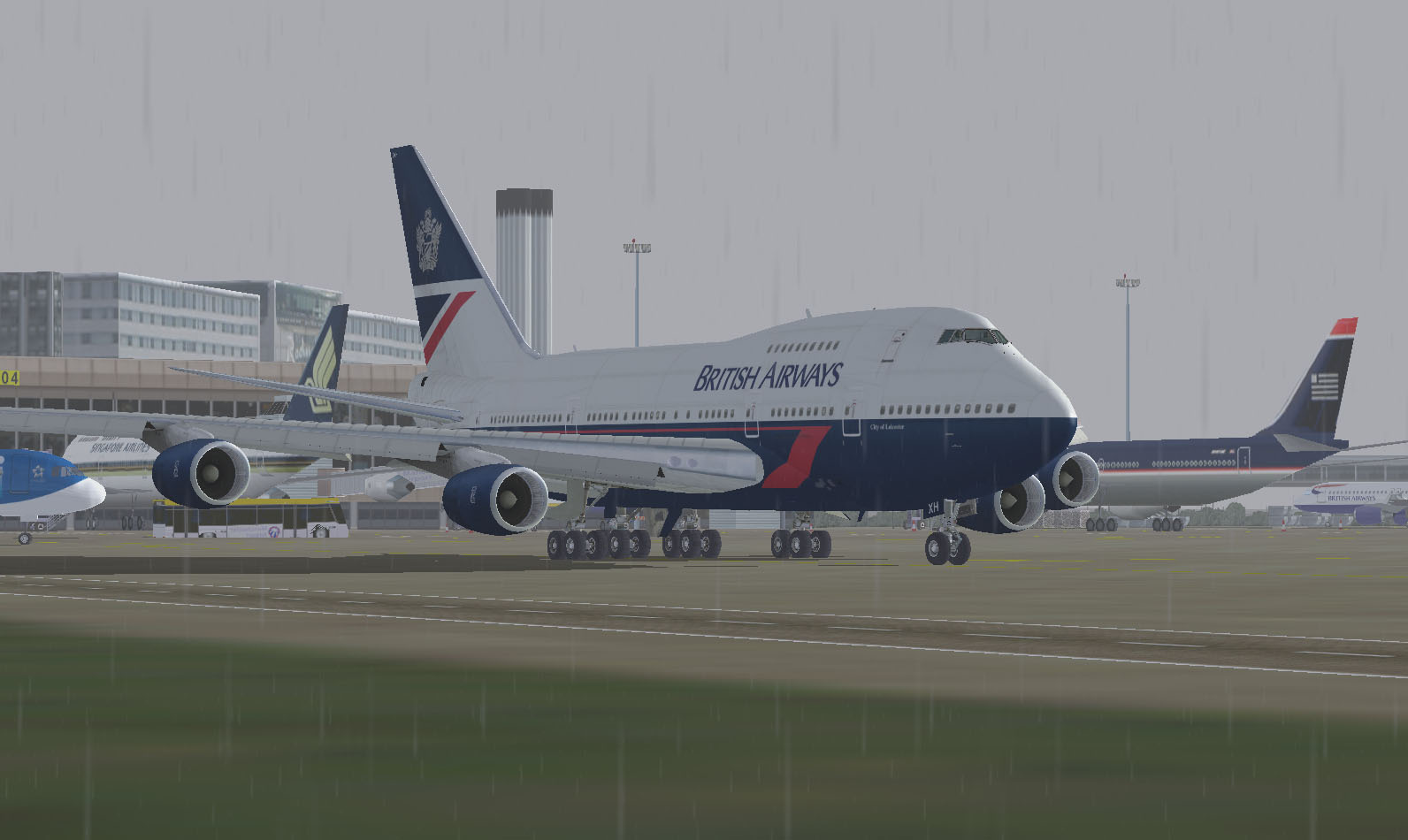 Project Opensky - Boeing 747Sp British Airways Landor V1 For Flight Simulator Fs2004 Exclu — 1
