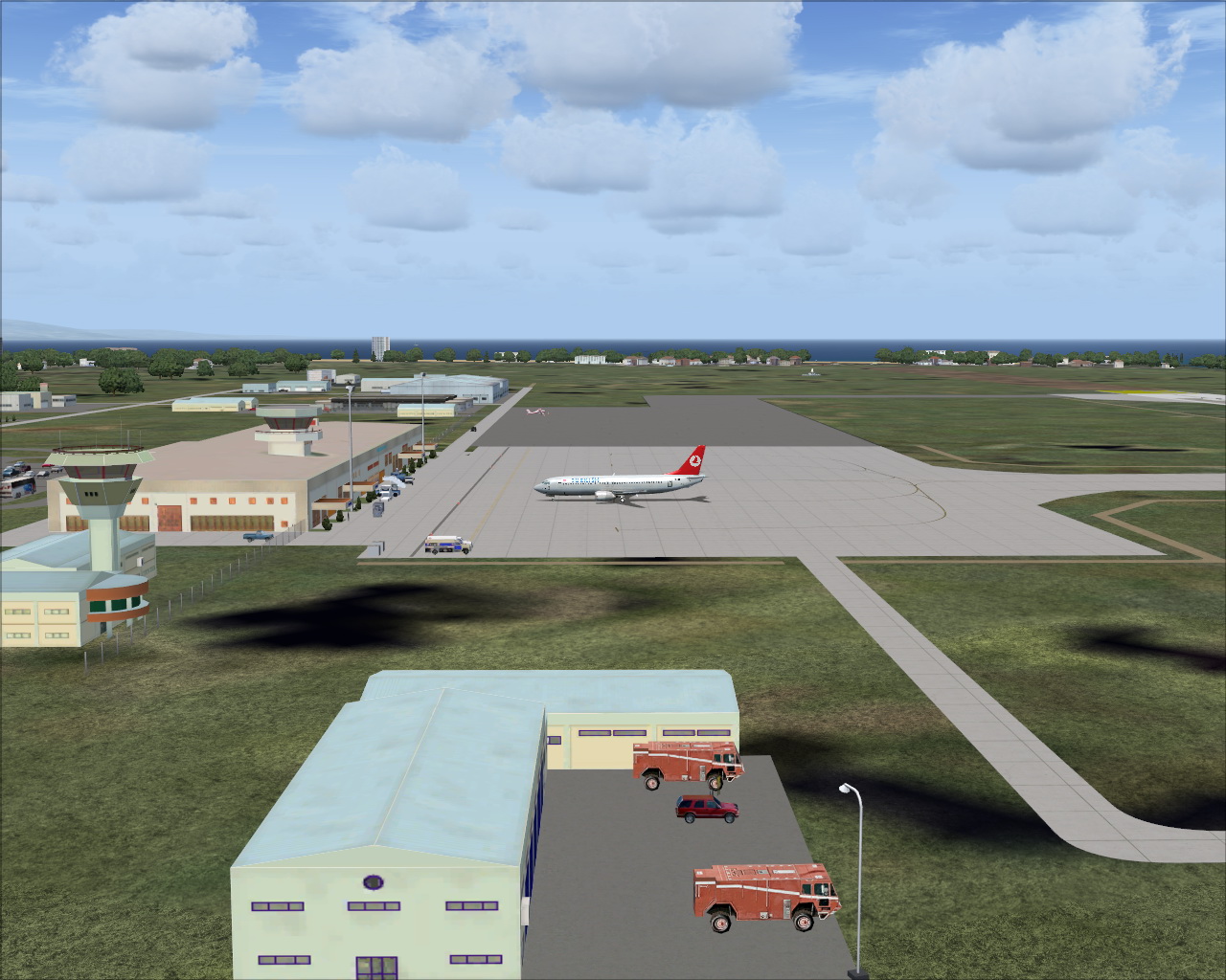 Flight Simulator 2004 Scenery Samsun Carsamba (Ltfh) Airport By Sunay Kilic — 1