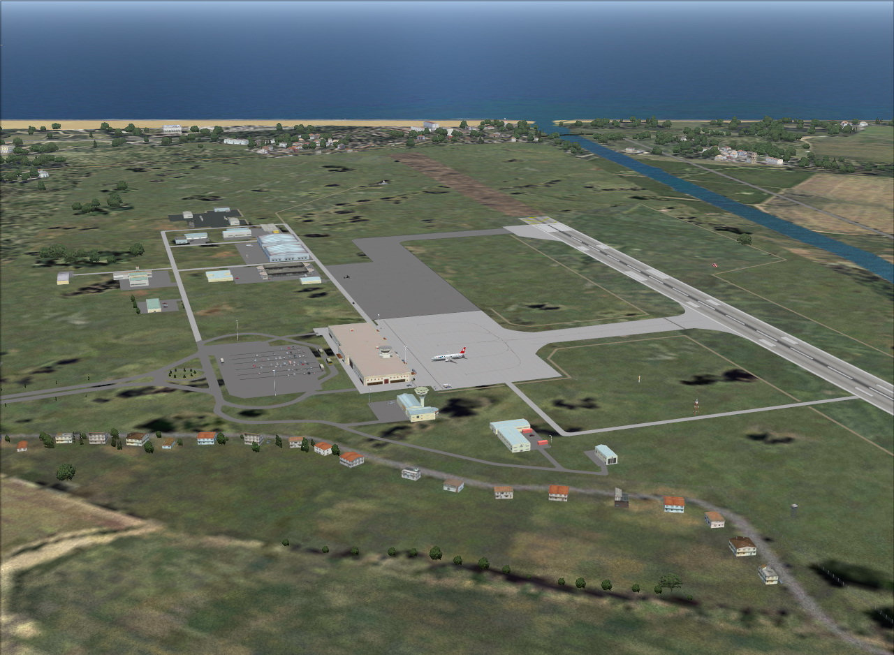 Flight Simulator 2004 Scenery Samsun Carsamba (Ltfh) Airport By Sunay Kilic