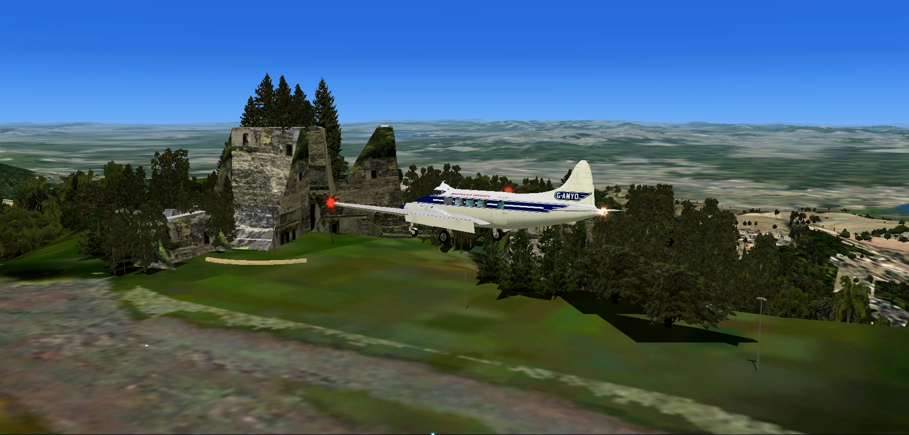 Fsx Scenery The Ruins At Buluti Ridge Gera Godoy Canova — 1