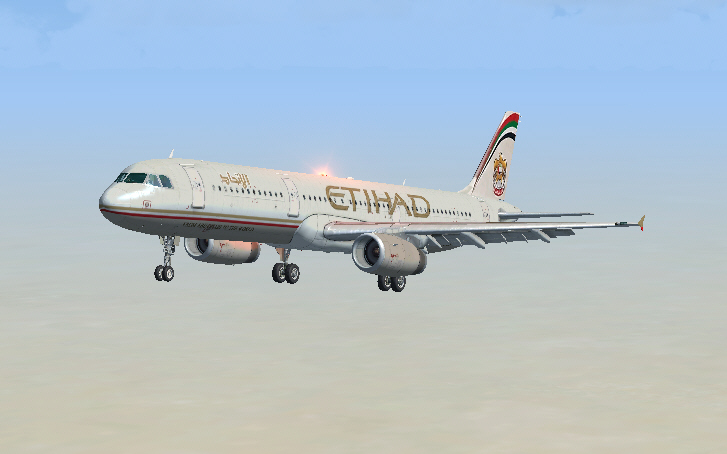 Fsx - Etihad Airbus A321 — 1