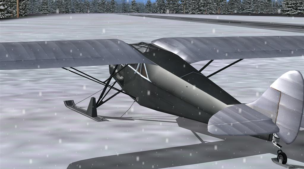 De Havilland Dh-80A Puss Moth Ski Version 1.0 For Flightsim 2004 Exclusively Created By Mi — 1