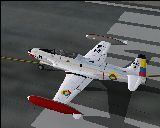 Fs2004 Lockheed T-33 Colombian Air Force — 1