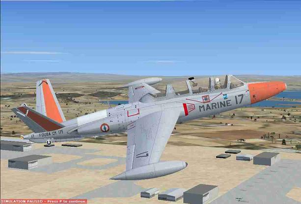 Fouga Zephyr Solo Mission, Includes Naval Version Of The Legendary Fouga Magister.the Miss — 1
