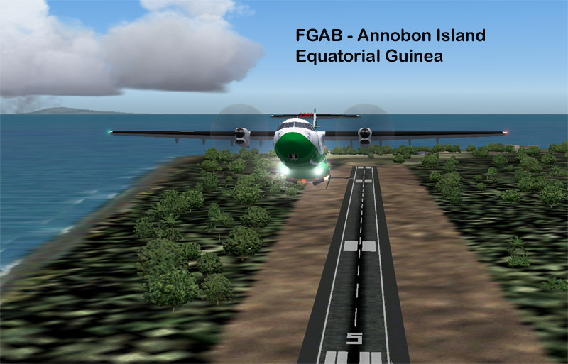 Fs2004 Afcad - Fgab - Annobon Airport, San Antonio De Pale Equatorial Guinea - Fs9 New Air — 1