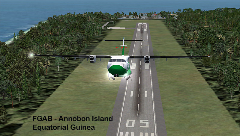 Fsx Afcad - Fgab - Annobon Airport, San Antonio De Pale Equatorial Guinea - Flightsim X Ne — 1