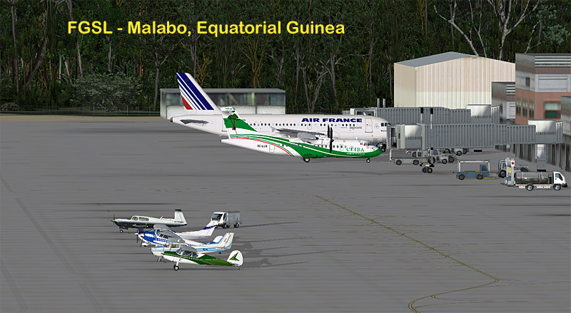 Fsx Afcad Fgsl - Malabo Intl, Malabo, Equatorial Guinea - Flightsim X Updated Airport - Cr — 1