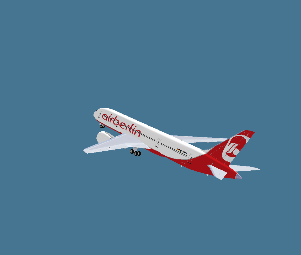 Fs2004 Boeing 787-8 Air Berlin Model By: Camil Valiquette — 1