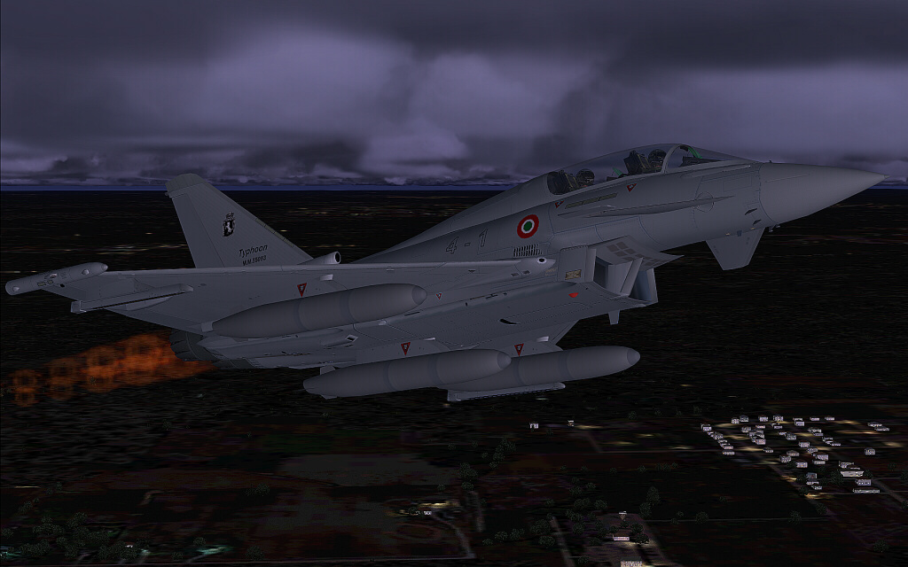 Demo Of Eurofighter Flightsim X - Germany Jg 73 - The Eurofighter Is A Single-Seat, Twin-E