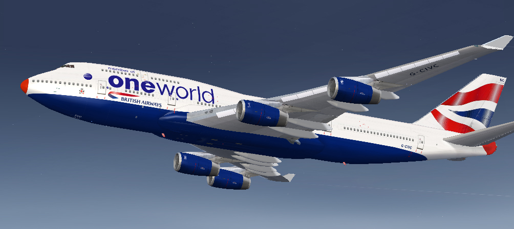 British Airways One World Boeing 747-400 — 1
