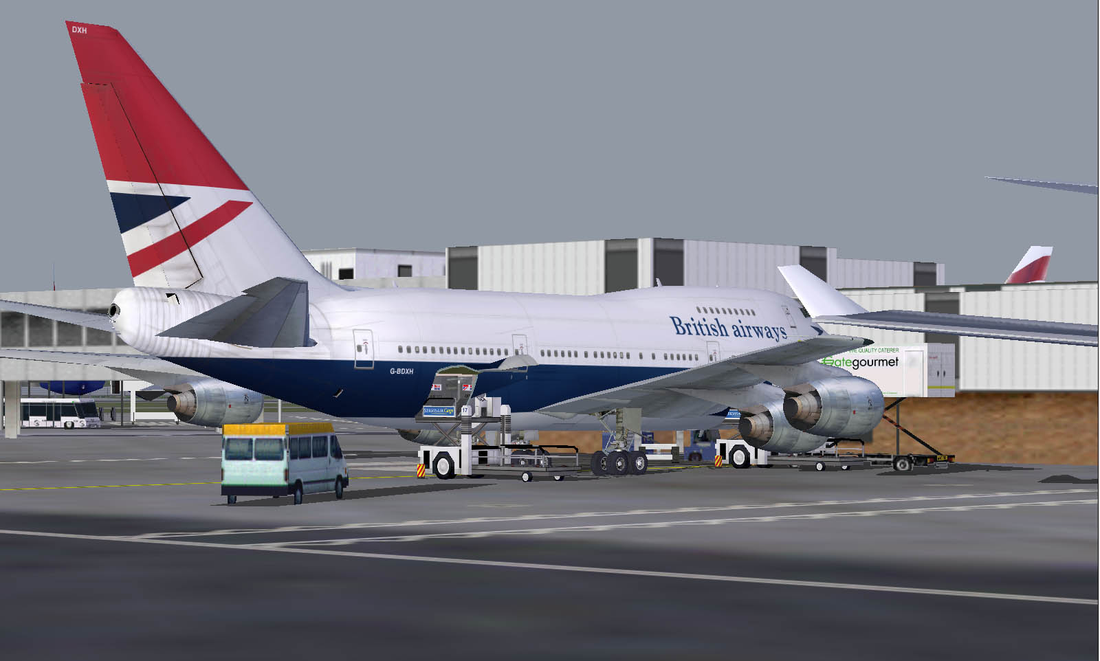British Airways Boeing 747Sp G-Bdxh — 1