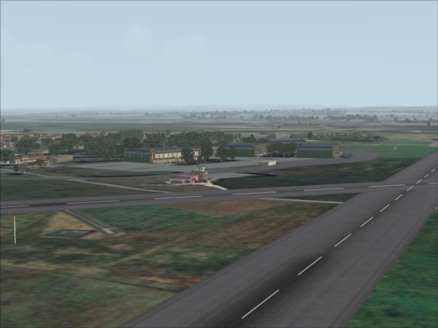 Fsx Scenery Raf Thorney Island (Egyt) Created By Trevor Clark For Flightsim X And Horizon — 1