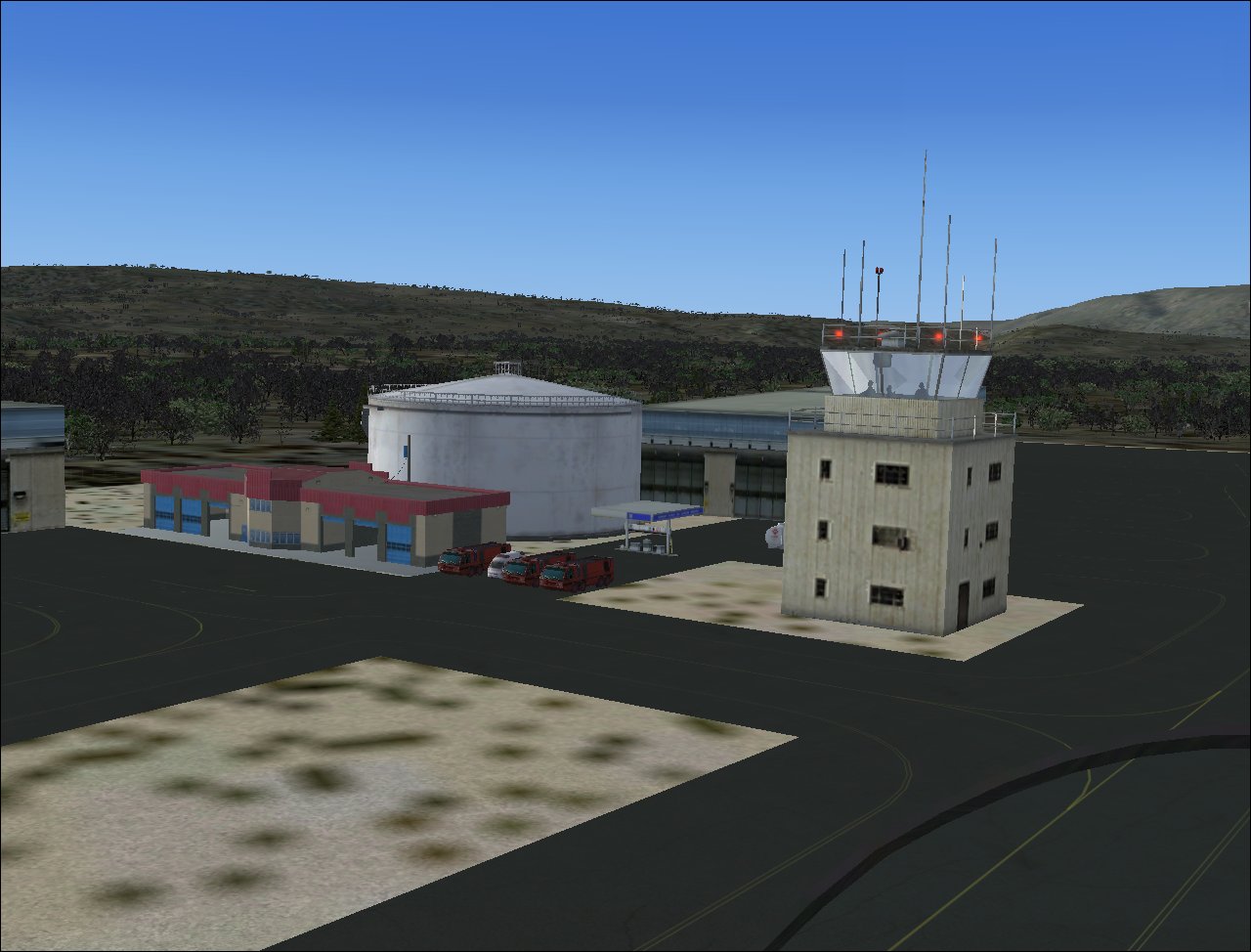 Scenery For Ota Ab (Lpot) The Ota Air Base (Ba2), Created On December 31, 1937, Was Inaugu