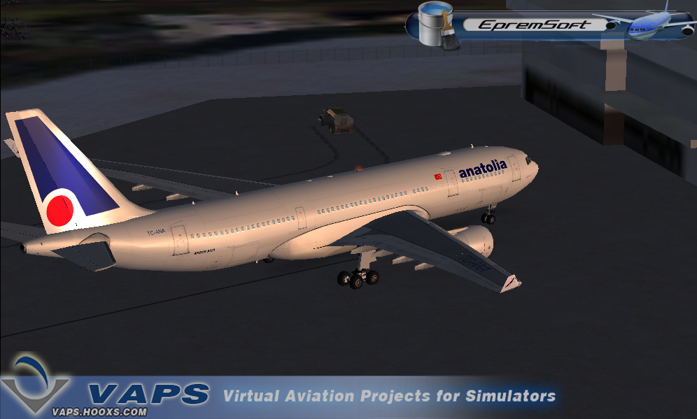 Air Anatolia - A330 - Tc-Ana Repaint By: Epremsoft Web: Vaps.hooxs.com Email: Epremsoftatg — 1