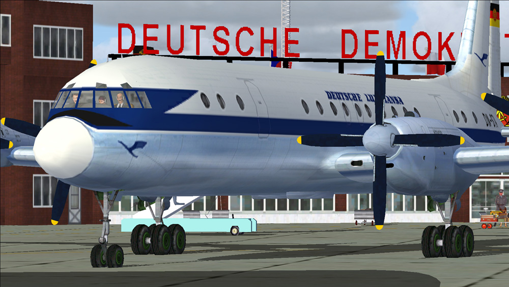 Lufthansa Textures For Il-18 — 1