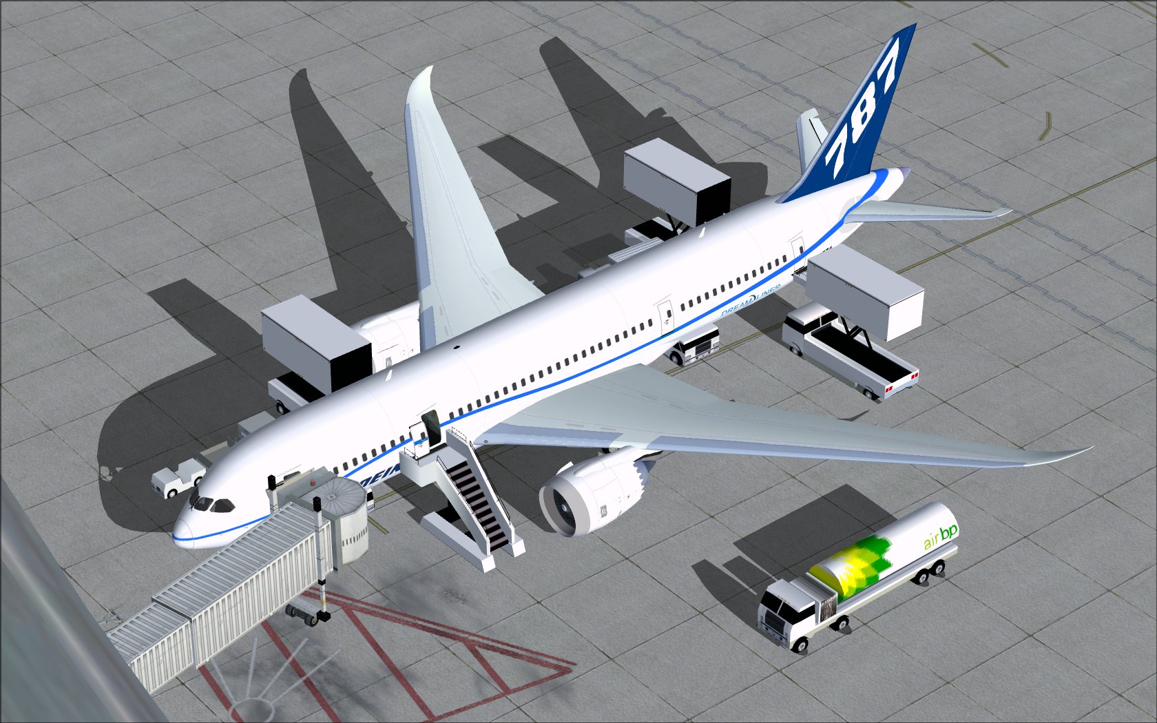 Fsx N787Za Flight Test Airplane 787-8 V2, This Camsim Version 2 Feature An Improve Aircraf — 1