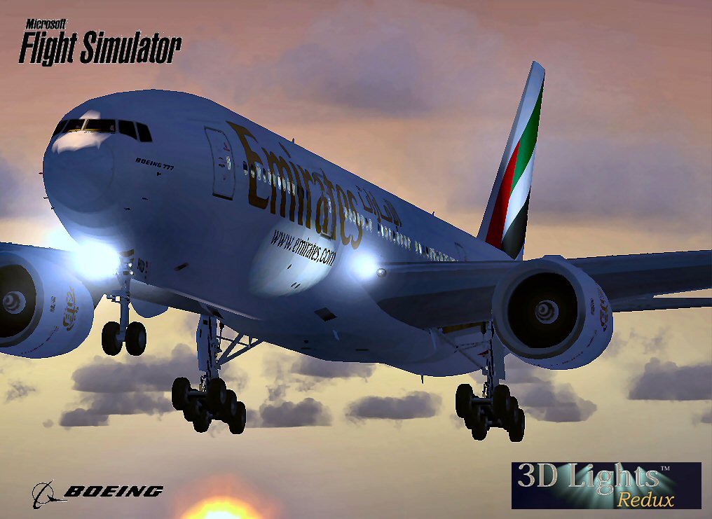 Fsx Boeing 777-21H Emirates — 1