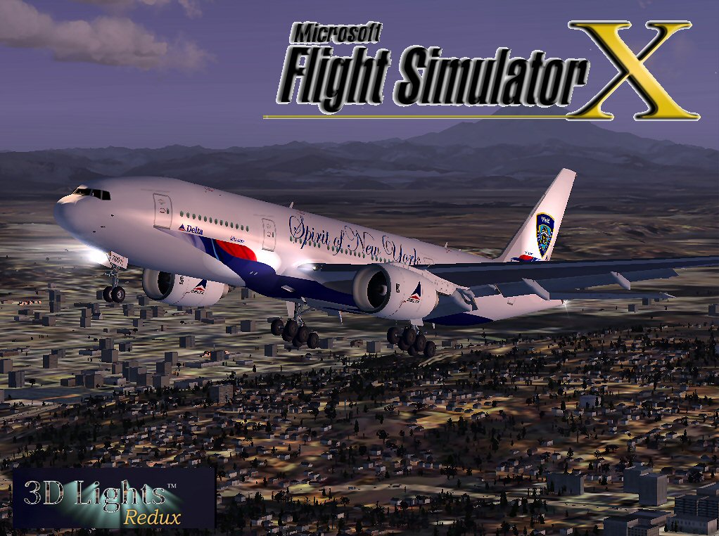 Fsx Boeing 777-200Er Delta 911 — 1