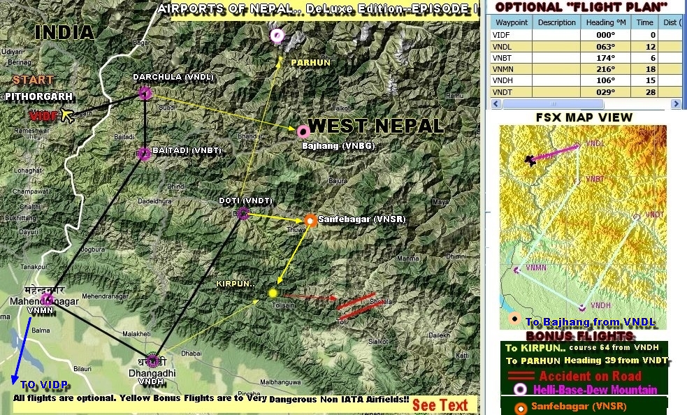 Part 1 Nepal Deluxe Fsx Scenery And Flights — 1