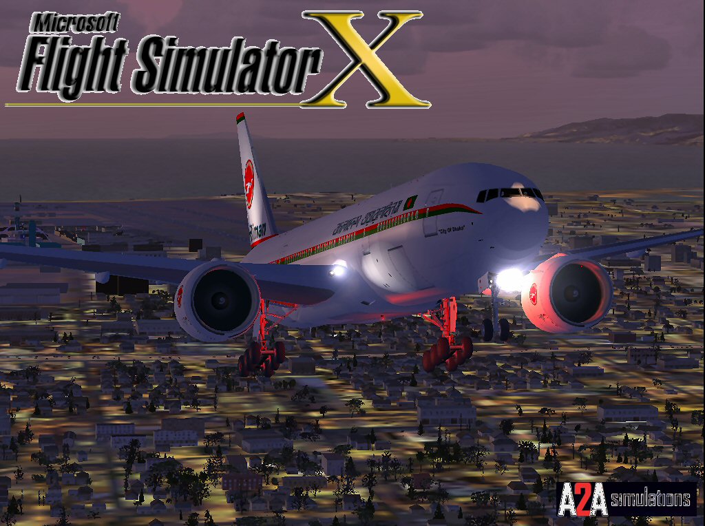 Fsx Boeing 777-200Ge Biman Original Model By: Melvin Rafi Updates And Conversion To Fsx By — 1