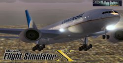 Fsx Boeing 777-224Er Continental Airlines Pro