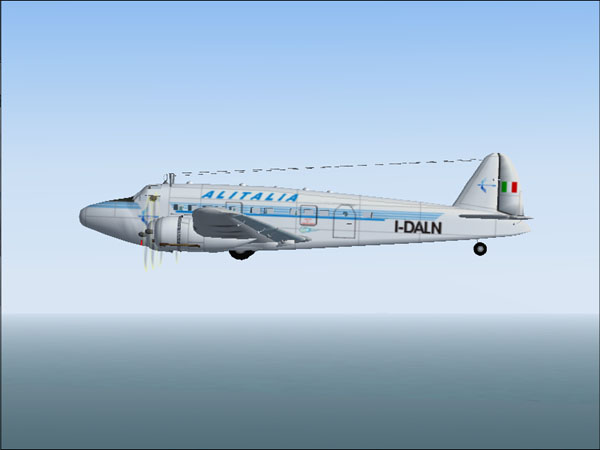 Savoia Marchetti Sm95C Alitalia Fs2004 Only — 1