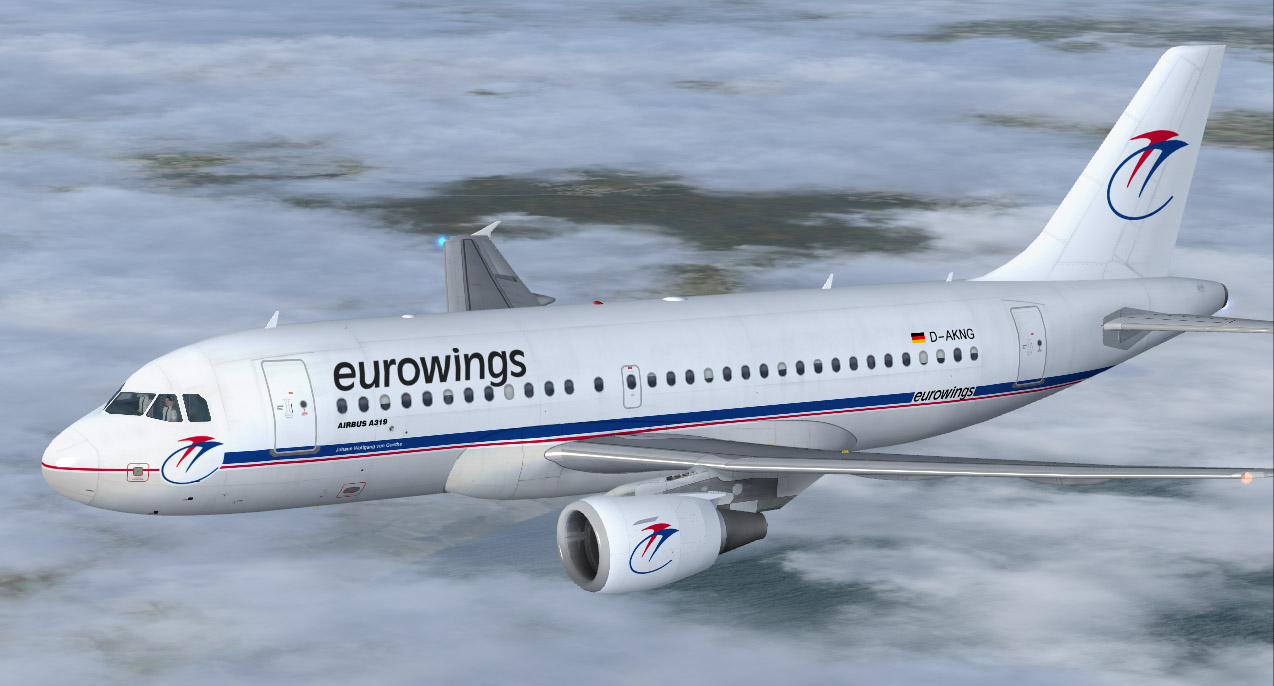 Fsx Project Airbus A319 Eurowings — 1