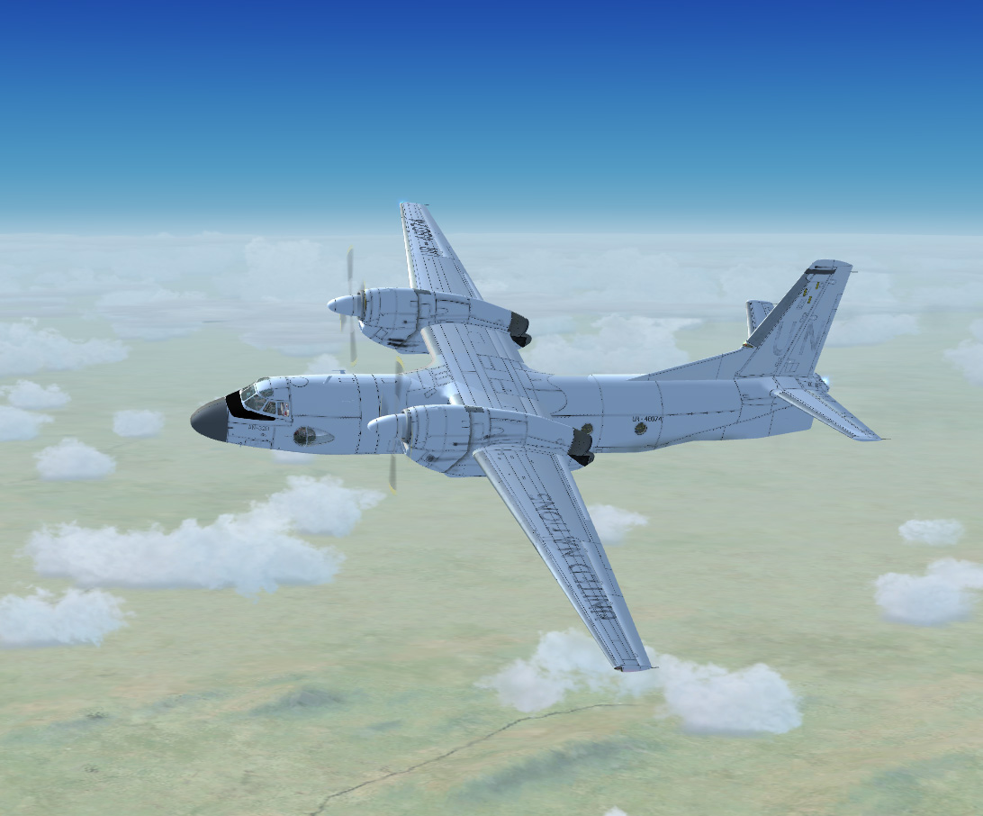 Antonov An-32 Un Repaint — 1