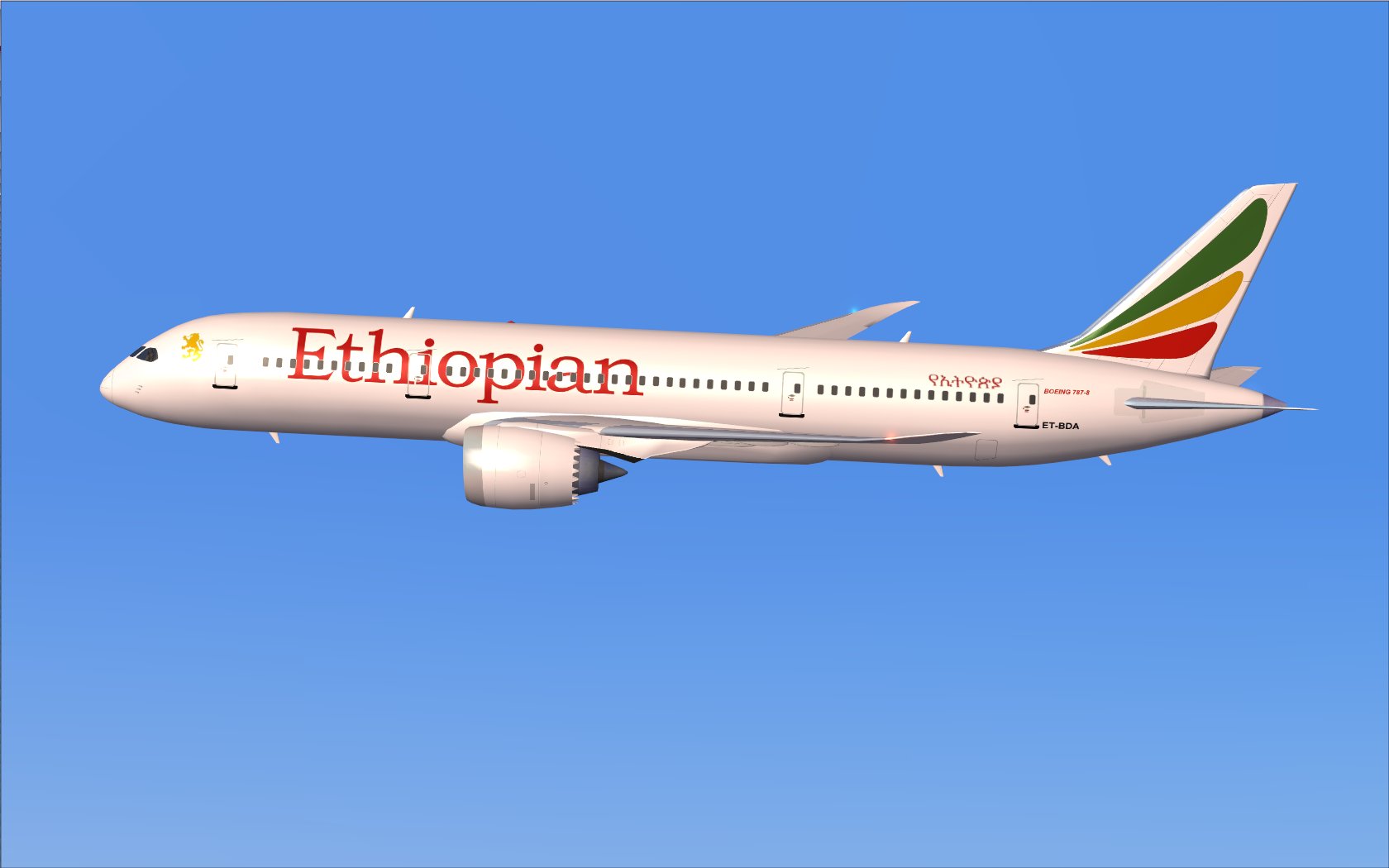 Fsx Ethiopian Boeing 787-8 V2 — 1