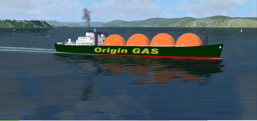 Fsx - Gas Tanker (Pilotable Versions)