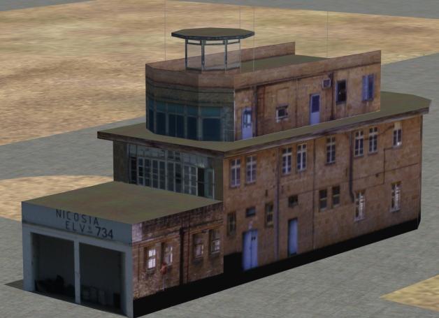 Fs2004 Scenery Nicosia Intl Airport 1974