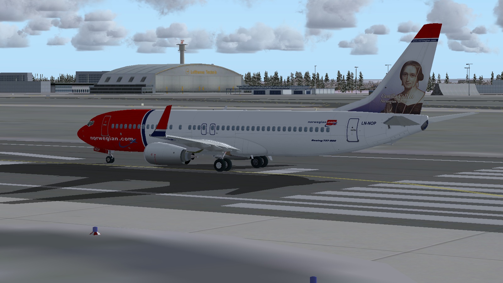 Fs2004 Norwegian Boeing 737-800 Ln-Nos — 1