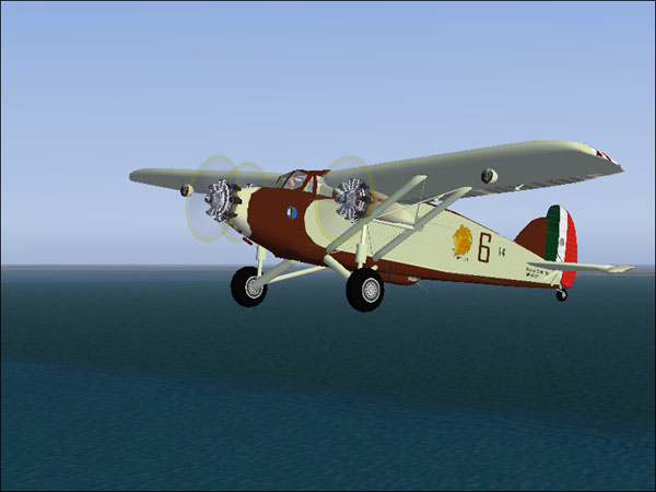 Fs2004 Only-Caproni Ca 101 D2