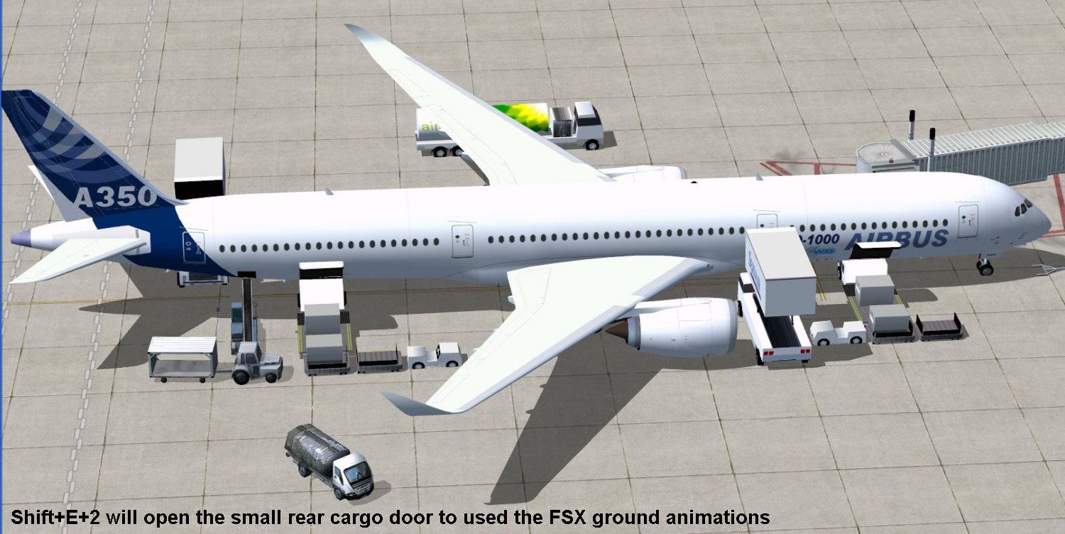 Fsx Airbus House Colors Airbus A350-1000 Xwb V2