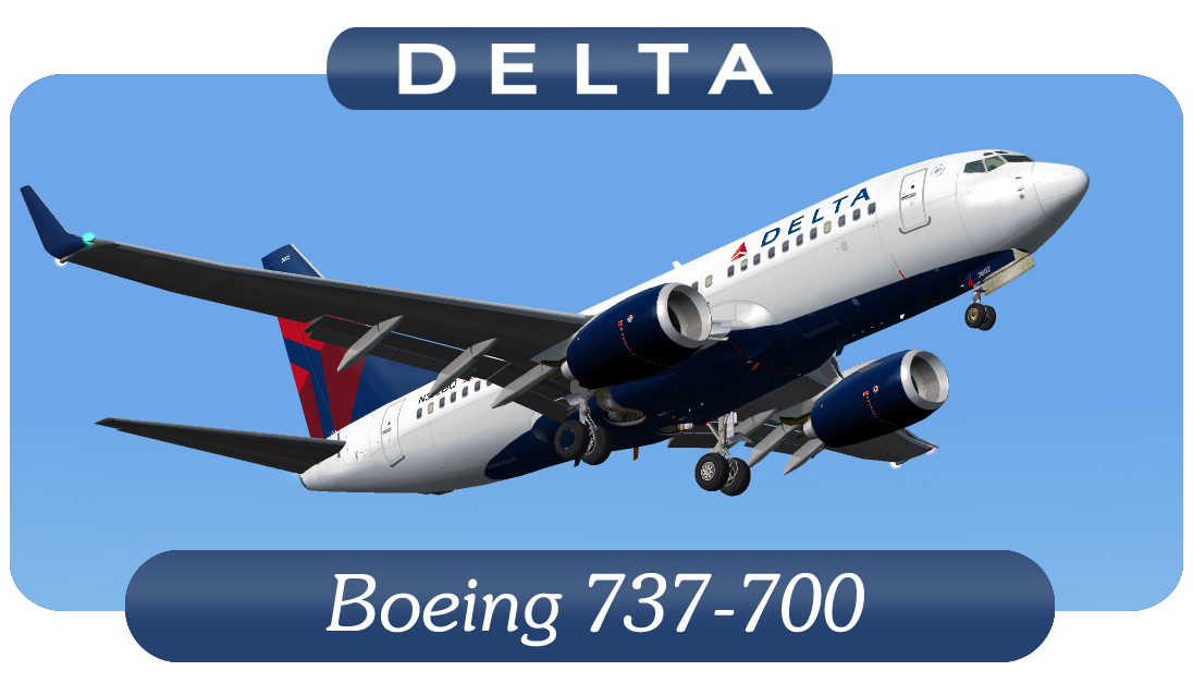 Fs2004 Delta Airlines Boeing 737-700 — 1