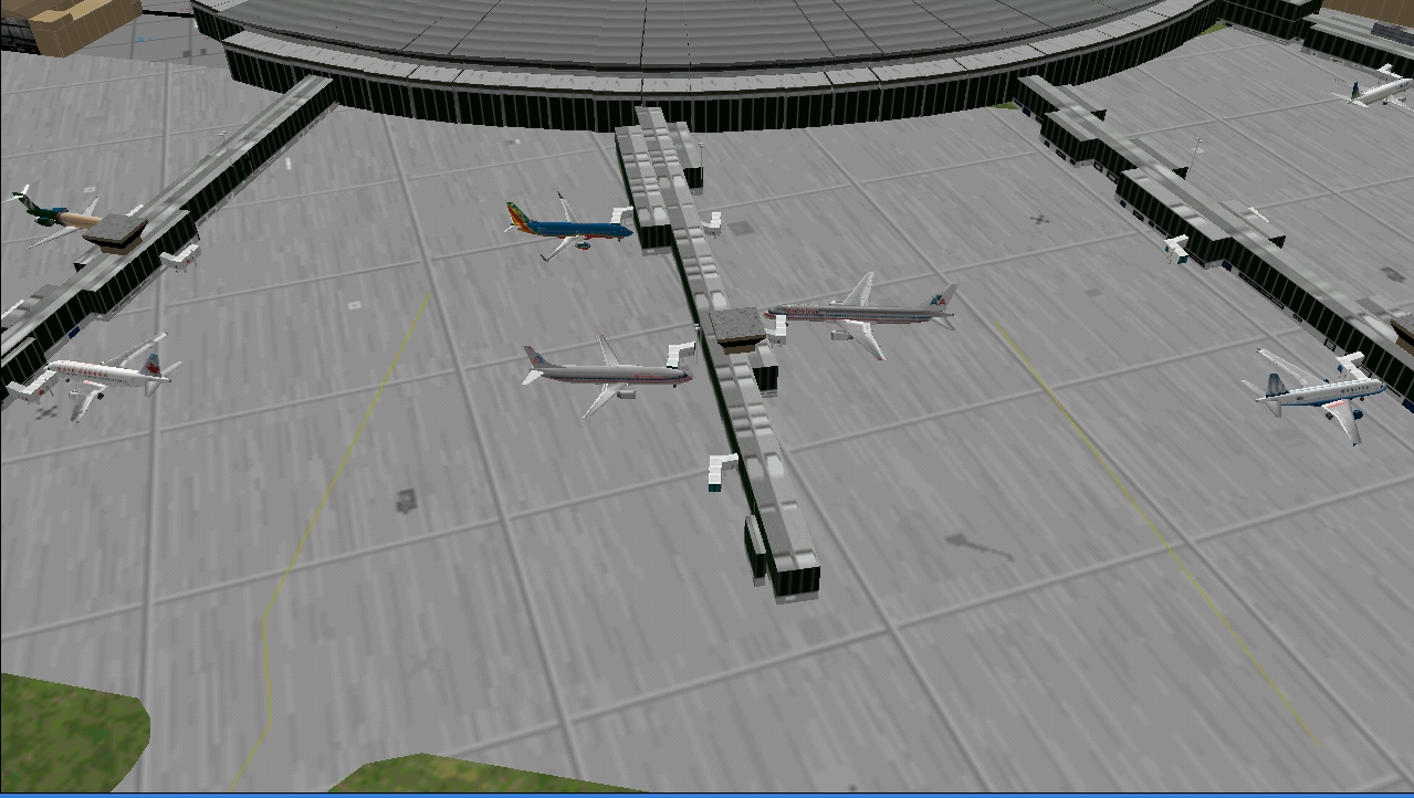 Fs2000 La Guardia Static Aircraft 2010 — 1
