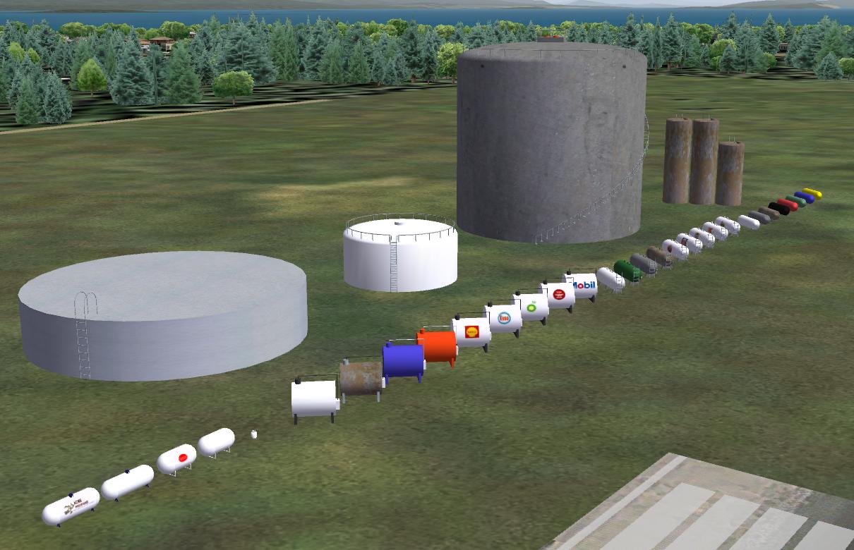 Fs2004 Ez-Fuel Tanks V1+ Scenery Object Library — 1
