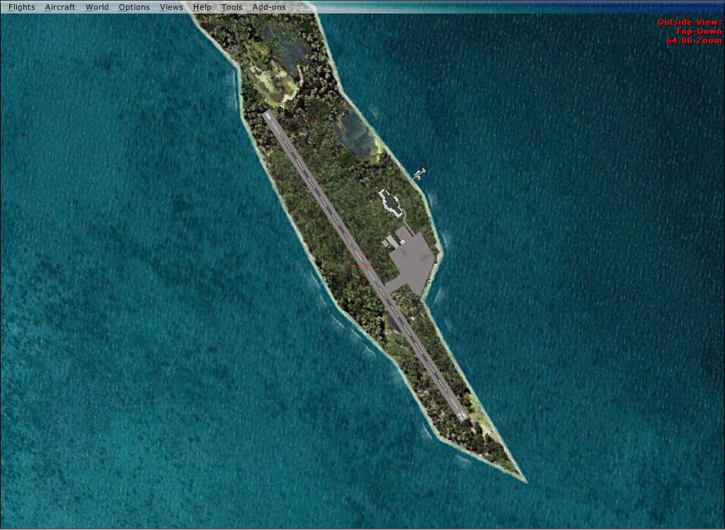 Private Island Located North West Prinncess Jullianna Intl (Tncm) Airport — 1