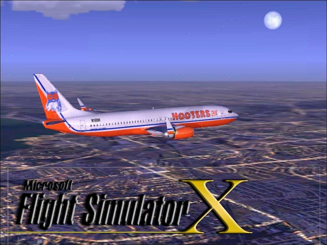 Fsx Splash Screens Of Hooters Air 737-800 Gold And Silver