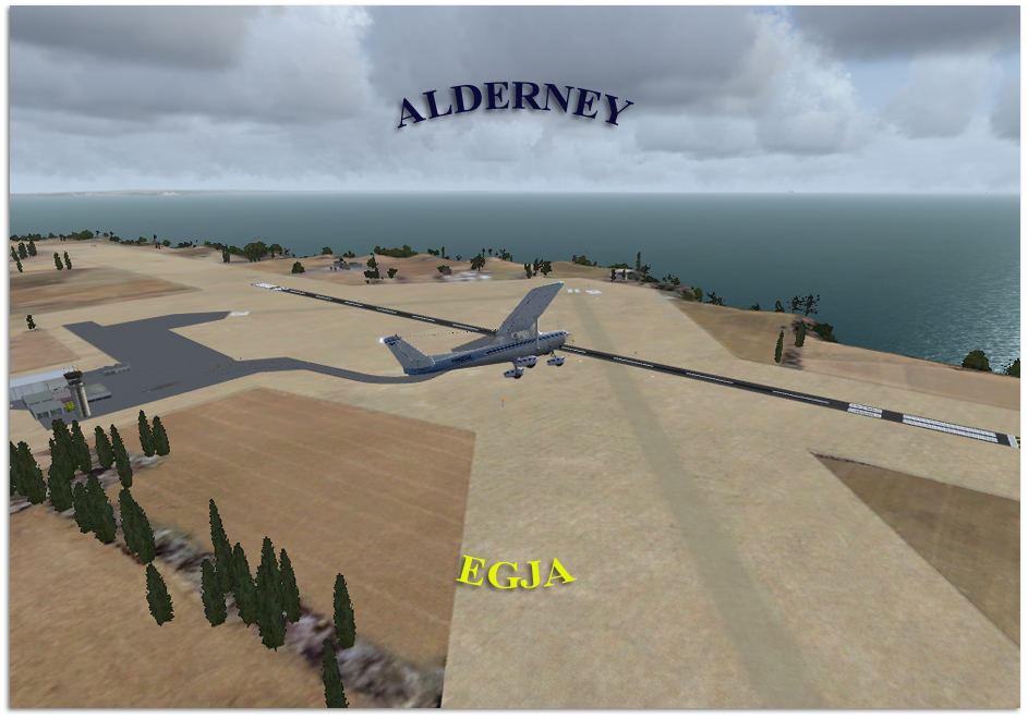 Alderney Airport (Egja) For Flight Simulator X