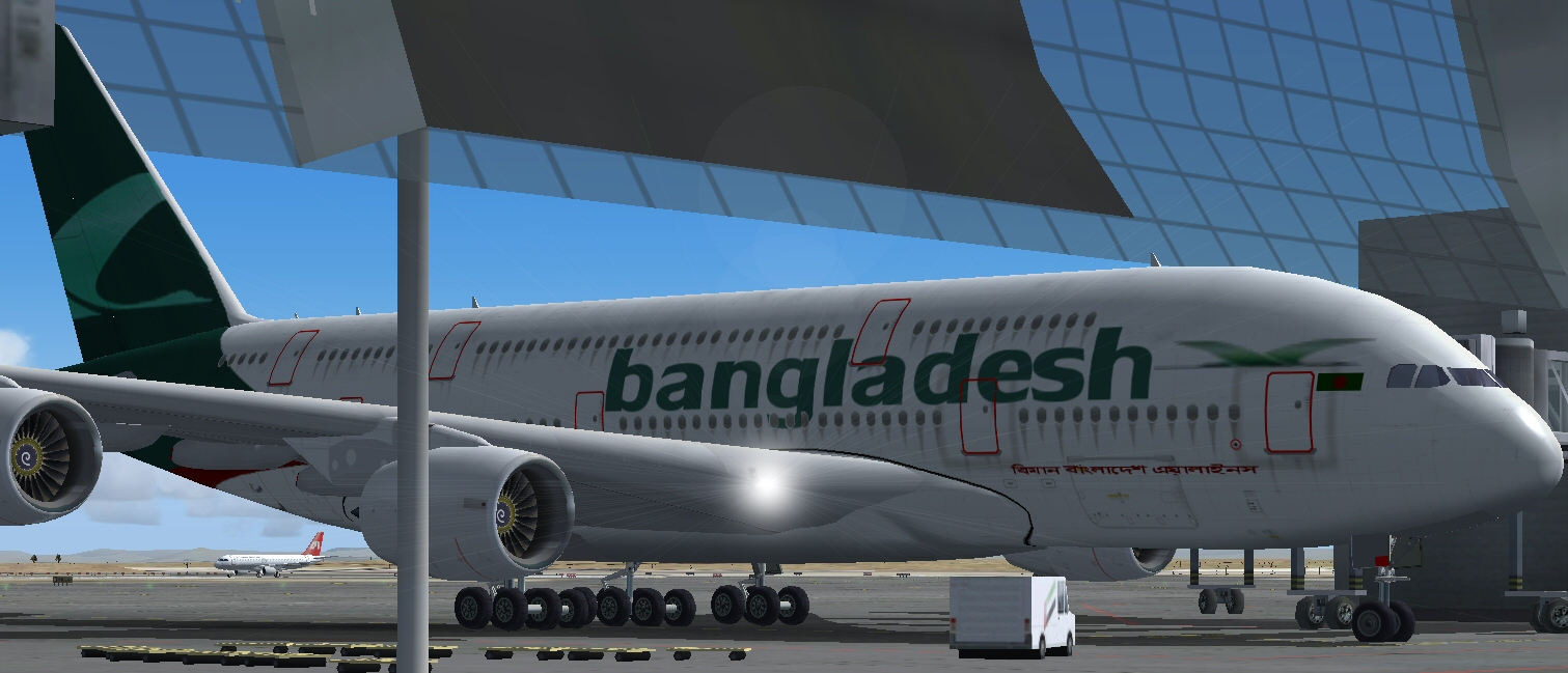 Fs2004/Fsx Biman A380-800 New Livery — 1