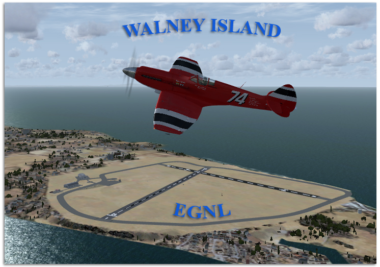 Walney Island Airport (Egnl) For Flightsim X