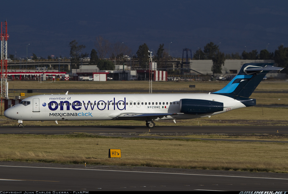 Fs2004 Sga (Md95) Boeing 717-200 Mexicana Click — 1