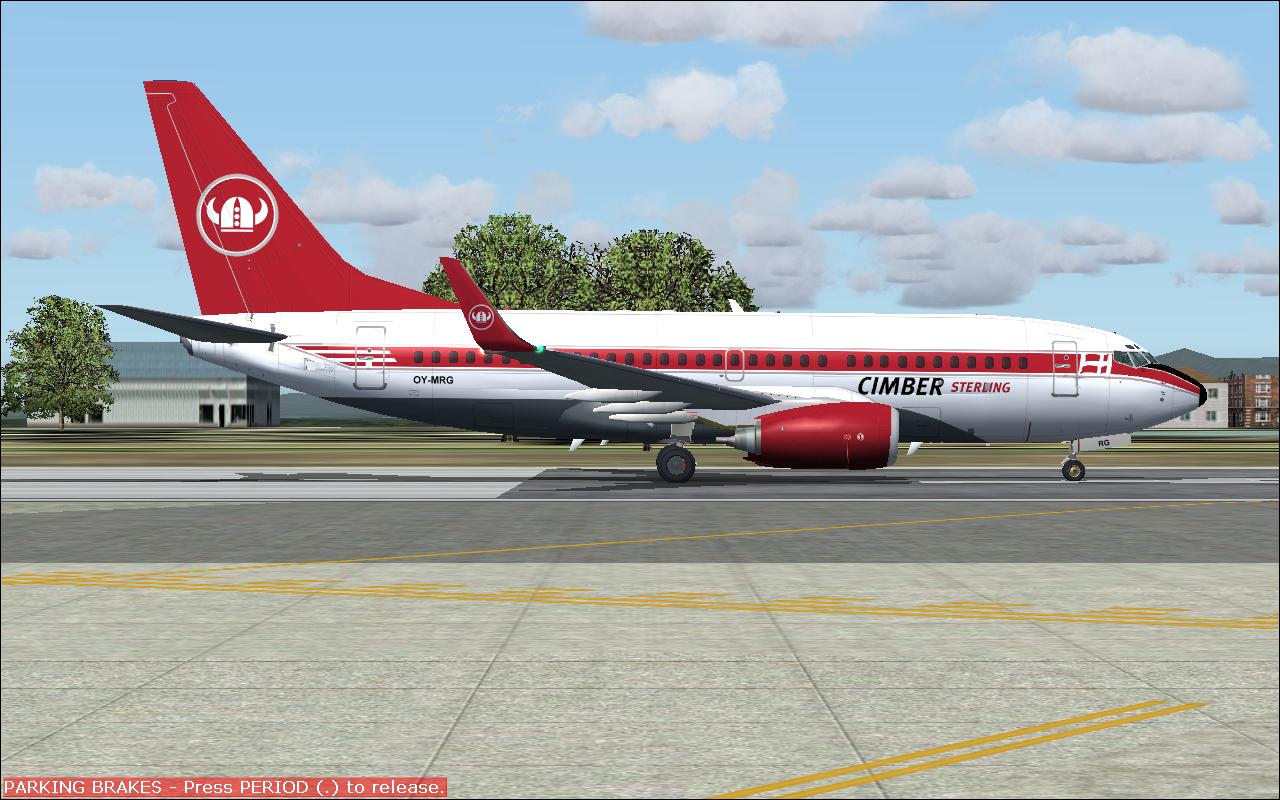 Fs2004 Boeing 737-700 Cimber Sterling — 1