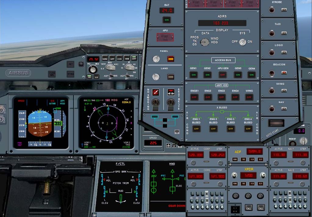 Fs2004/Fsx Airbus A380-Flying Hospital