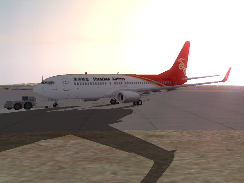 Project Opensky B737-800Wl For Flight Simulator X - Shenzhen Airlines B-5362 City Of Nanji