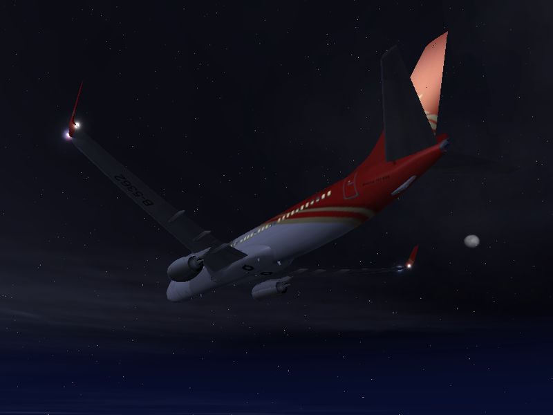 Project Opensky B737-800Wl For Flight Simulator X - Shenzhen Airlines B-5362 City Of Nanji
