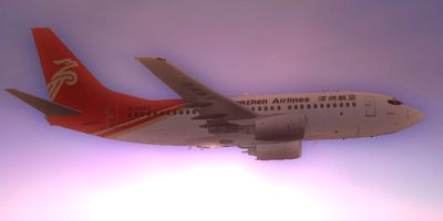 Project Opensky Boeing B737-700 For Flight Simulator X Shenzhen Airlines B-2667