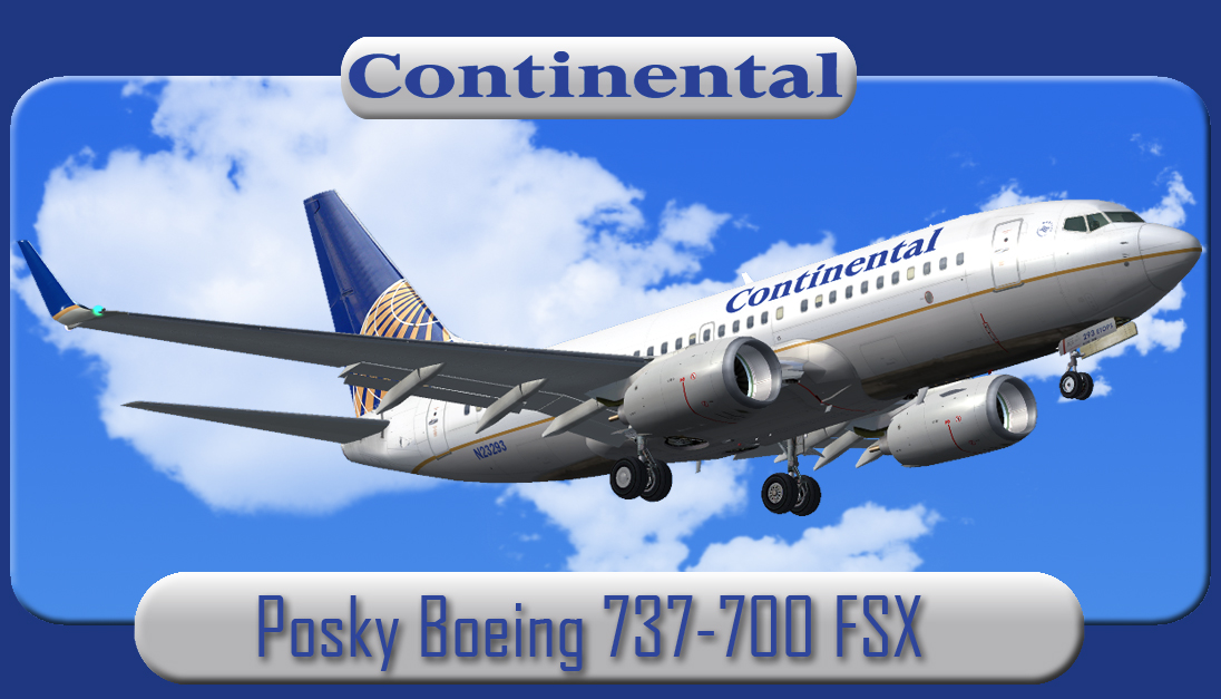 Continental Project Opensky Boeing 737-700 Passenger V1